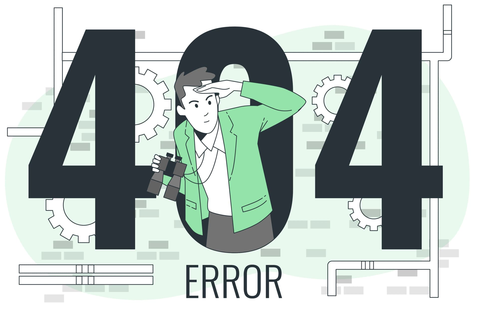 404 Illustration