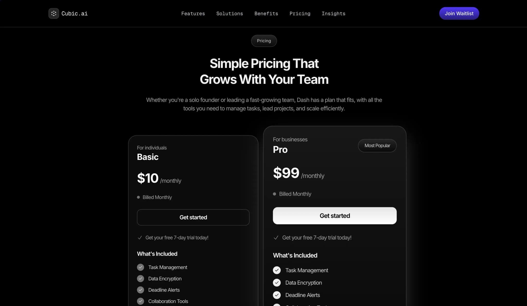 AI SaaS Template screenshot 4